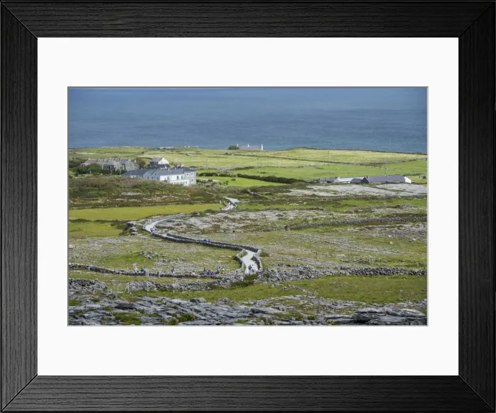 Framed Print : Overlook over Arainn, Aaran Islands, Republic of Ireland, Europe Framed Print : Overlook over Arainn, Aaran Islands, Republic of Ireland, Europe