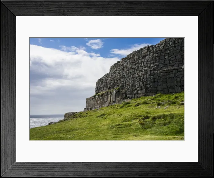 Framed Print : Dun Duchathairin, large stone fort on Inishmore Arainn, Aaran Islands, Republic of Ireland Framed Print : Dun Duchathairin, large stone fort on Inishmore Arainn, Aaran Islands, Republic of Ireland