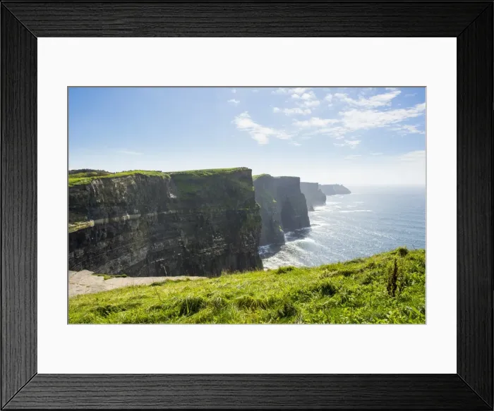 Framed Print : Cliffs of Moher, The Burren, County Clare, Munster, Republic of Ireland, Europe Framed Print : Cliffs of Moher, The Burren, County Clare, Munster, Republic of Ireland, Europe