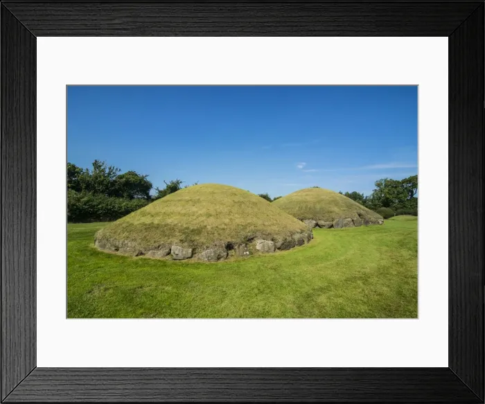 Framed Print : Knowth, neolithic passage grave, UNESCO World Heritage Site, prehistoric Bru na Boinne Framed Print : Knowth, neolithic passage grave, UNESCO World Heritage Site, prehistoric Bru na Boinne