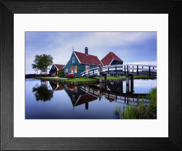 Framed Print : Zaanse Schans, Zaandam, Netherlands, Europe Framed Print : Zaanse Schans, Zaandam, Netherlands, Europe