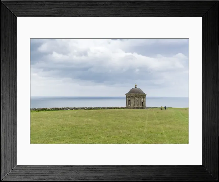 Framed Print : Mussenden Temple, Castlerock, County Londonderry, Ulster region, Northern Ireland