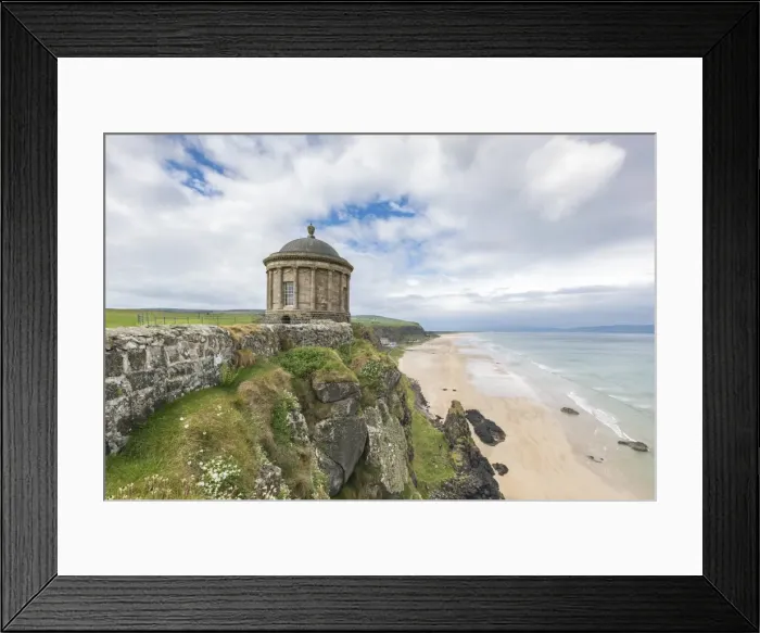 Framed Print : Mussenden Temple, Castlerock, County Londonderry, Ulster region, Northern Ireland Framed Print : Mussenden Temple, Castlerock, County Londonderry, Ulster region, Northern Ireland