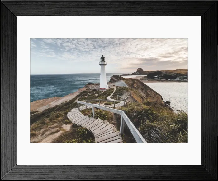 Framed Print : Castlepoint (Castle Point) Lighthouse, Wellington region, North Island, New Zealand Framed Print : Castlepoint (Castle Point) Lighthouse, Wellington region, North Island, New Zealand