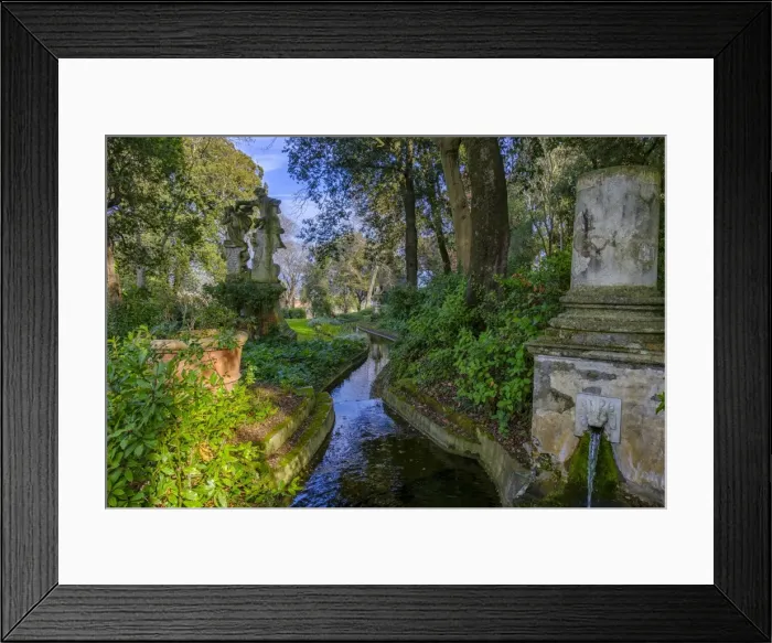 Framed Print : Bardini Gardens, Florence, Tuscany, Italy, Europe Framed Print : Bardini Gardens, Florence, Tuscany, Italy, Europe