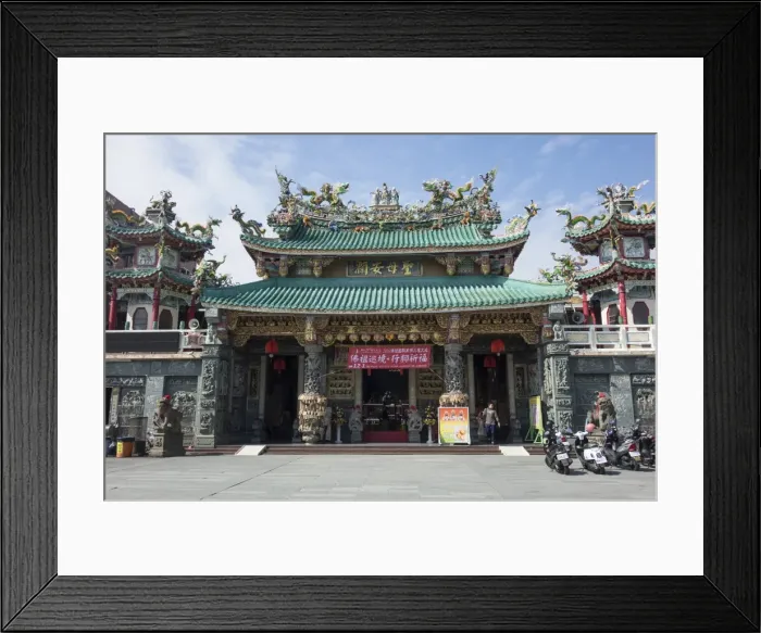 Framed Print : Tianhou temple, Anping, Tainan, Taiwan, Asia Framed Print : Tianhou temple, Anping, Tainan, Taiwan, Asia