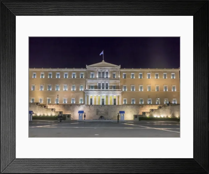 Framed Print : Parliament, Syntagma Square, Athens, Greece, Europe