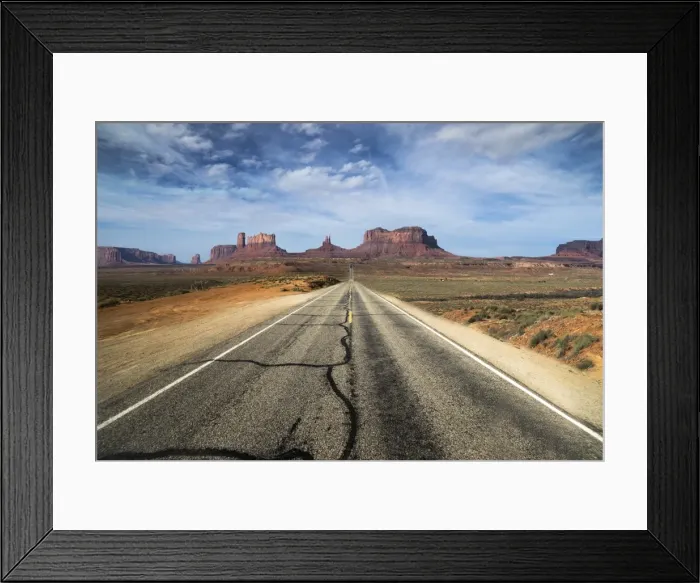 Framed Print : Forrest Gump Point, Utah, United States of America, North America Framed Print : Forrest Gump Point, Utah, United States of America, North America