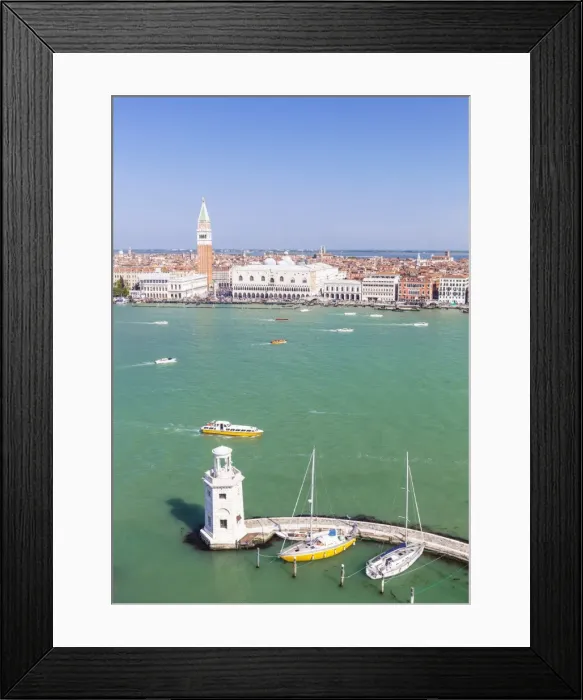 Framed Print : Campanile tower, Palazzo Ducale (Doges Palace), Bacino di San Marco (St. Marks Basin) Framed Print : Campanile tower, Palazzo Ducale (Doges Palace), Bacino di San Marco (St. Marks Basin)
