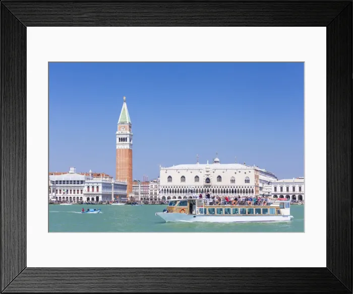 Framed Print : Campanile tower, Palazzo Ducale (Doges Palace), Bacino di San Marco (St. Marks Basin) Framed Print : Campanile tower, Palazzo Ducale (Doges Palace), Bacino di San Marco (St. Marks Basin)