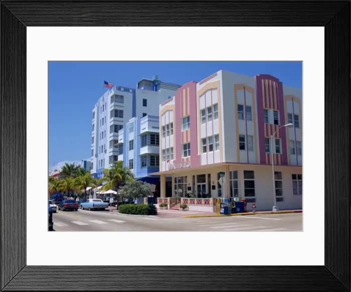 Framed Print : Art deco area Framed Print : Art deco area