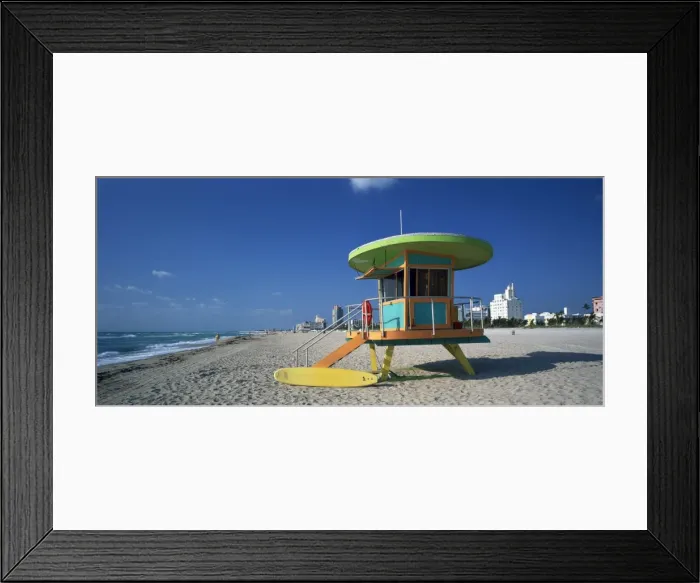 Framed Print : South Beach Framed Print : South Beach
