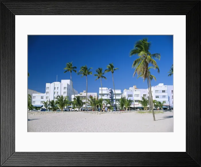Framed Print : Ocean Drive Framed Print : Ocean Drive