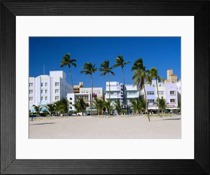 Framed Print : Ocean Drive Framed Print : Ocean Drive
