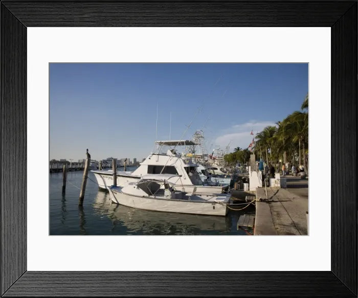 Framed Print : JAN0290. Miami Beach, Florida, United States of America, North America