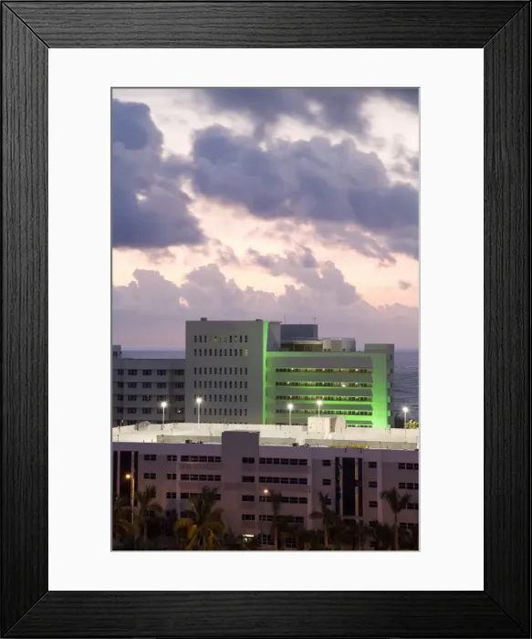 Framed Print : JAN0263. Miami Beach, Florida, United States of America, North America Framed Print : JAN0263. Miami Beach, Florida, United States of America, North America