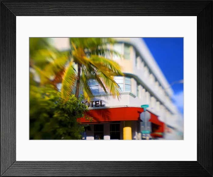 Framed Print : Ocean Drive Framed Print : Ocean Drive