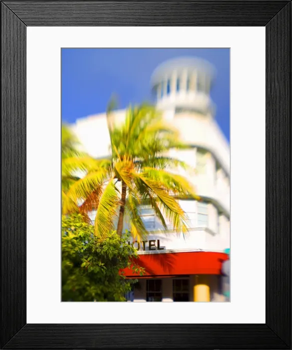 Framed Print : Ocean Drive Framed Print : Ocean Drive