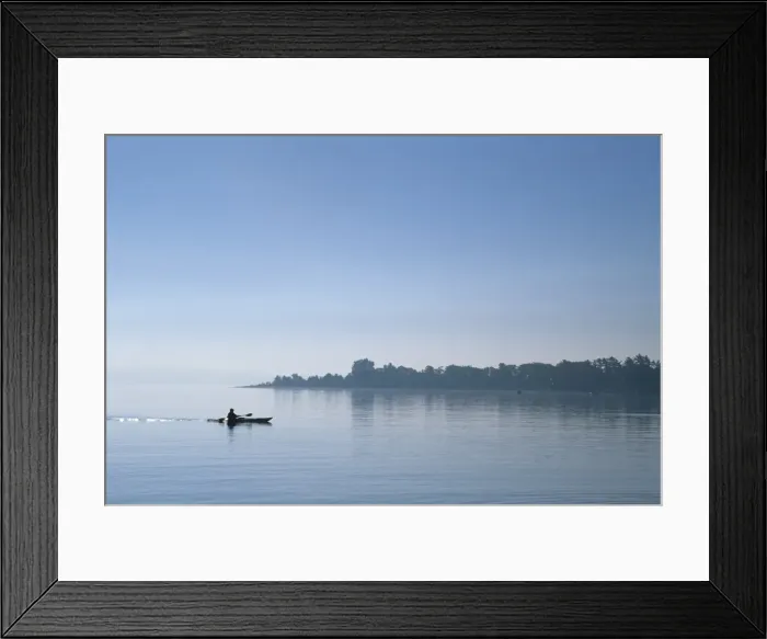 Framed Print : Kayaker, Little Traverse Bay Framed Print : Kayaker, Little Traverse Bay