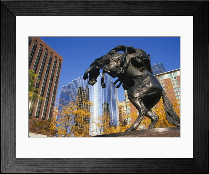 Framed Print : Equestrian statue Framed Print : Equestrian statue