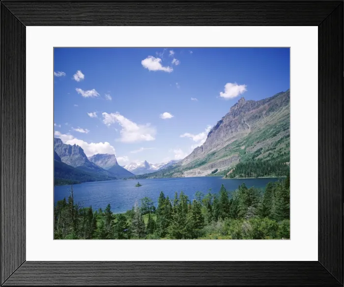 Framed Print : St. Mary Lake and Wild Goose Island Framed Print : St. Mary Lake and Wild Goose Island