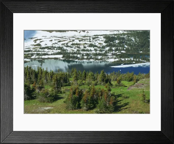 Framed Print : Hidden Lake Framed Print : Hidden Lake