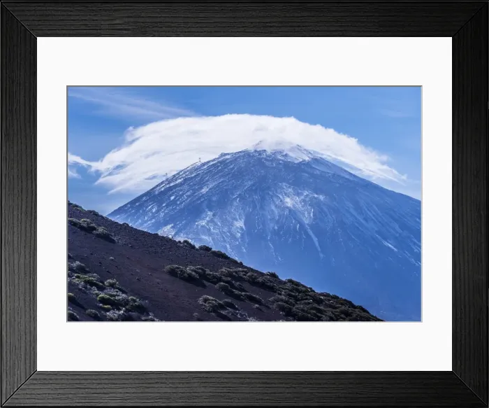 Framed Print : View over the Teide volcano and Teide National Park, UNESCO World Heritage Site, Tenerife Framed Print : View over the Teide volcano and Teide National Park, UNESCO World Heritage Site, Tenerife
