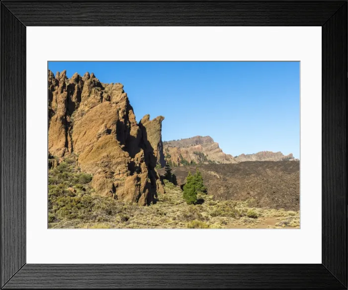 Framed Print : Roques de Garcia Mountainscape, Teide National Park, UNESCO World Heritage Site, Tenerife Framed Print : Roques de Garcia Mountainscape, Teide National Park, UNESCO World Heritage Site, Tenerife