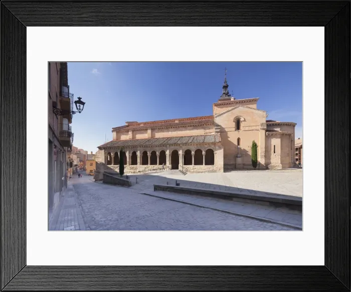 Framed Print : Iglesia de San Millan church, Segovia, Castillia y Leon, Spain, Europe Framed Print : Iglesia de San Millan church, Segovia, Castillia y Leon, Spain, Europe