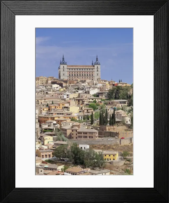 Framed Print : Alcazar, UNESCO World Heritage Site, Toledo, Castilla-La Mancha, Spain, Europe Framed Print : Alcazar, UNESCO World Heritage Site, Toledo, Castilla-La Mancha, Spain, Europe