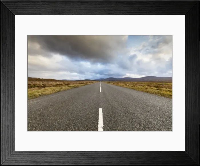 Framed Print : A859 road on the Isle of Lewis, Outer Hebrides, Scotland, United Kingdom, Europe Framed Print : A859 road on the Isle of Lewis, Outer Hebrides, Scotland, United Kingdom, Europe