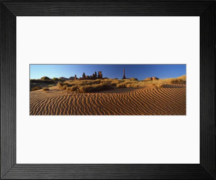 Framed Print : Totem Pole and Sand Springs Framed Print : Totem Pole and Sand Springs
