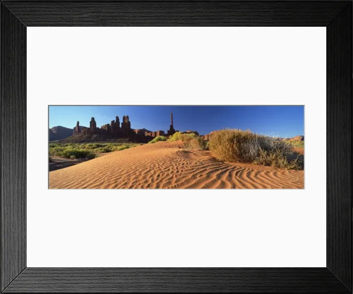 Framed Print : Totem Pole and Sand Springs Framed Print : Totem Pole and Sand Springs