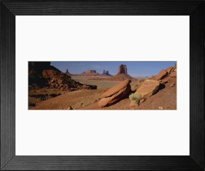 Framed Print : View from North Window, Monument Valley Tribal Park Framed Print : View from North Window, Monument Valley Tribal Park