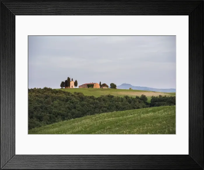 Framed Print : Vitaleta church at sunset, San Quirico, Val d Orcia (Orcia Valley), UNESCO World Heritage Site Framed Print : Vitaleta church at sunset, San Quirico, Val d Orcia (Orcia Valley), UNESCO World Heritage Site