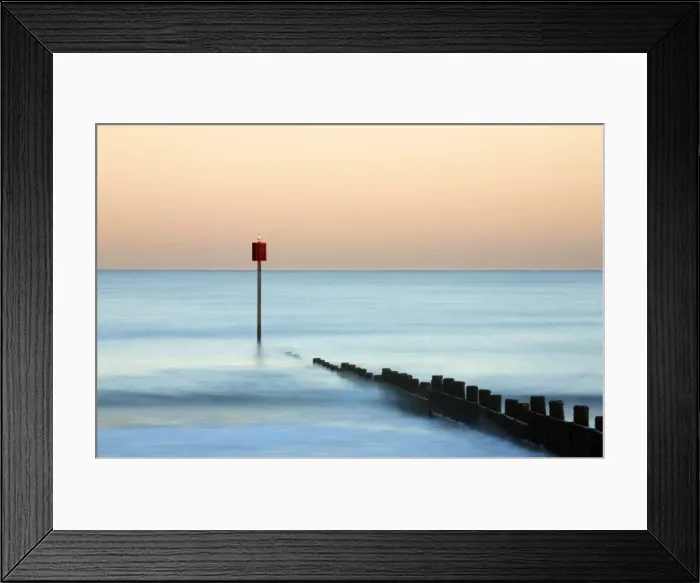 Framed Print : Groyne and post at sunset on Blyth Beach, Blyth, Northumberland, England, United Kingdom Framed Print : Groyne and post at sunset on Blyth Beach, Blyth, Northumberland, England, United Kingdom