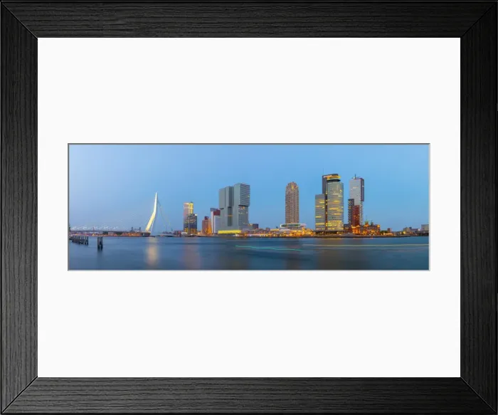 Framed Print : Erasmusbrug (Erasmus Bridge) and Wilhelminakade 137, De Rotterdam, The Rotterdam Building Framed Print : Erasmusbrug (Erasmus Bridge) and Wilhelminakade 137, De Rotterdam, The Rotterdam Building