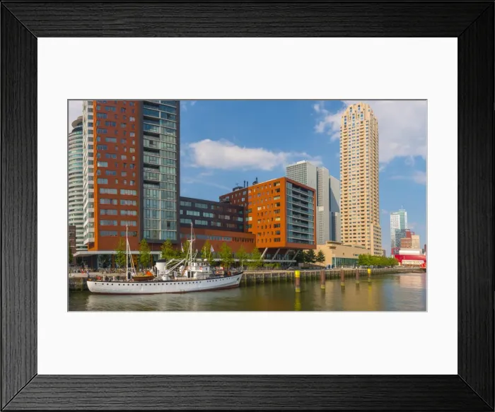 Framed Print : Kop Van Zuid, Rotterdam, South Holland, The Netherlands, Europe Framed Print : Kop Van Zuid, Rotterdam, South Holland, The Netherlands, Europe