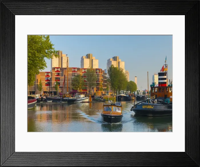 Framed Print : Boat, Havenmuseum, Leuvehaven, Rotterdam, South Holland, The Netherlands, Europe Framed Print : Boat, Havenmuseum, Leuvehaven, Rotterdam, South Holland, The Netherlands, Europe