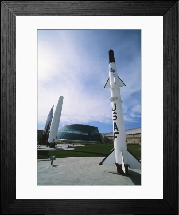 Framed Print : Strategic Air and Space Museum