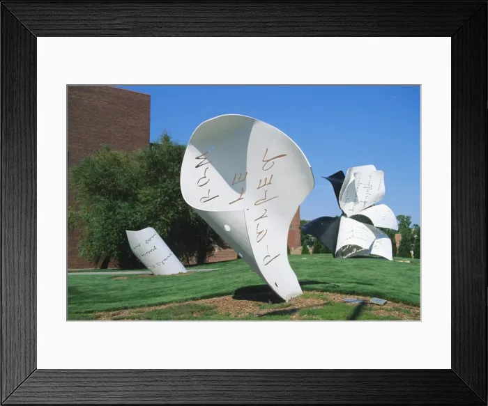 Framed Print : Torn Notebook sculpture Framed Print : Torn Notebook sculpture