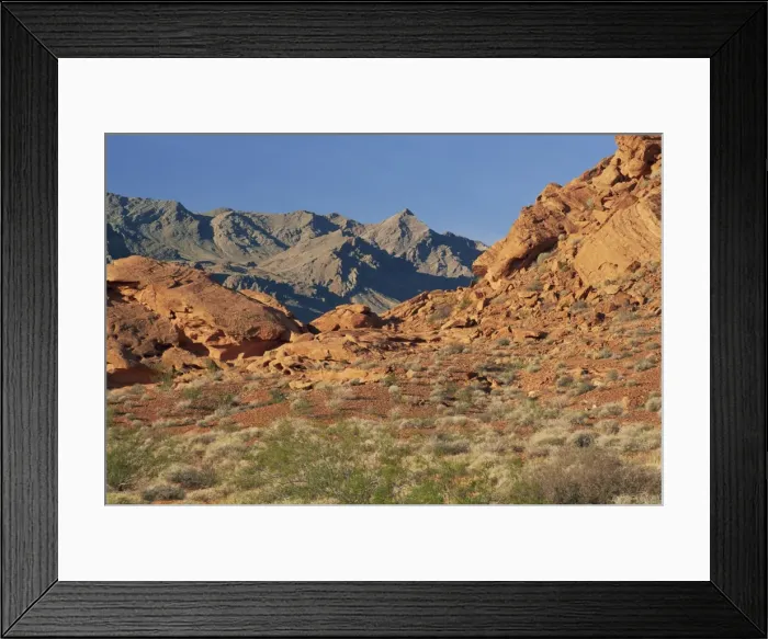 Framed Print : Red sandstone rocks Framed Print : Red sandstone rocks