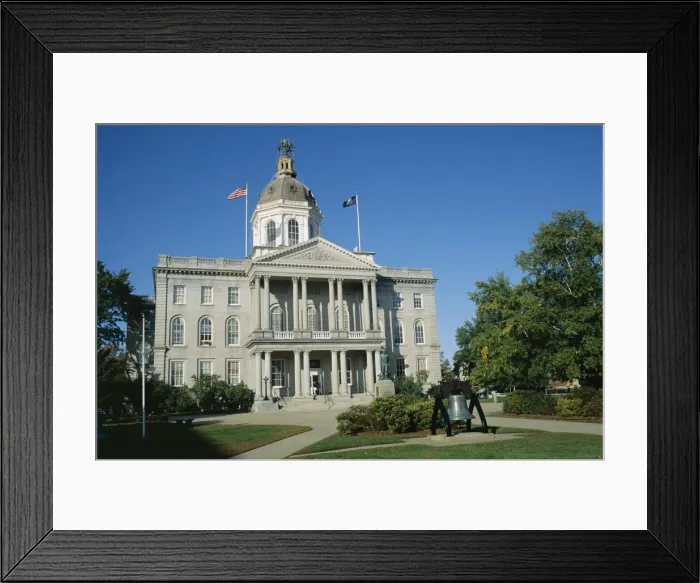 Framed Print : New Hampshire State Capitol Framed Print : New Hampshire State Capitol