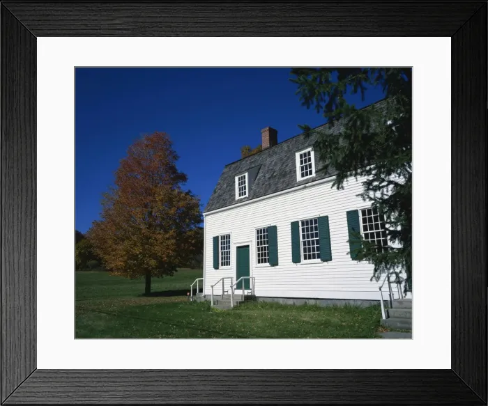 Framed Print : Meetinghouse dating from 1793 Framed Print : Meetinghouse dating from 1793