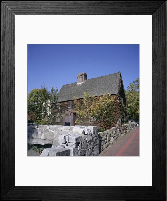 Framed Print : Goult-Pickman House
