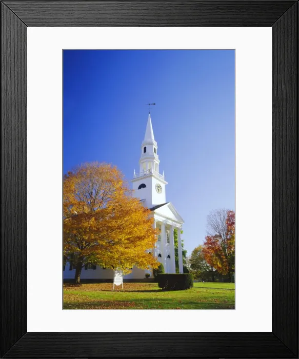 Framed Print : Litchfield Church Framed Print : Litchfield Church