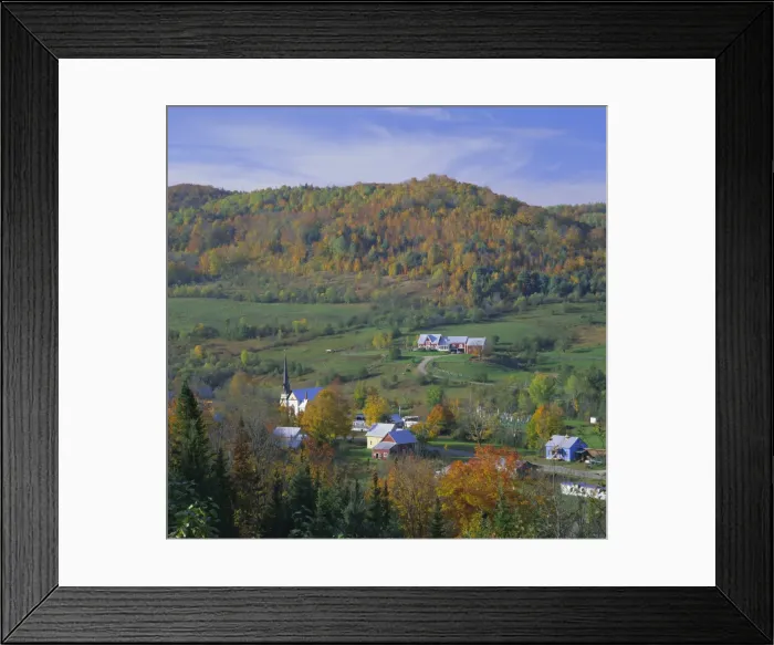 Framed Print : East Orange Village Framed Print : East Orange Village
