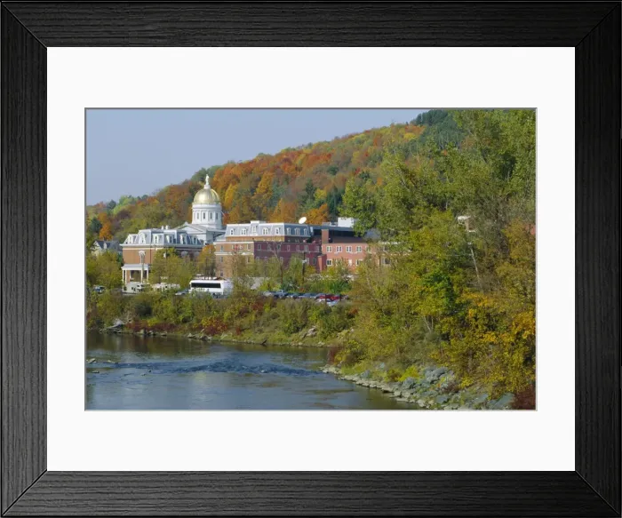 Framed Print : Vermont State House Framed Print : Vermont State House