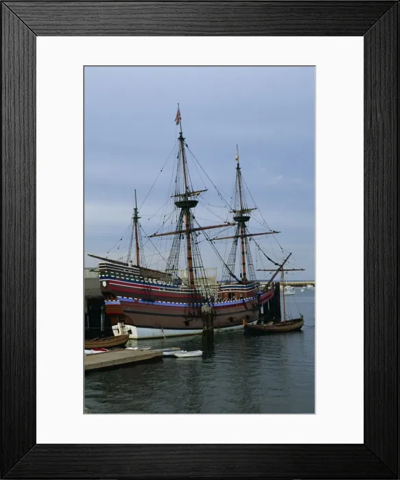 Framed Print : Mayflower tourist ship Framed Print : Mayflower tourist ship