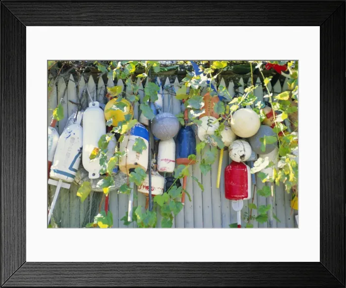 Framed Print : Fishing net floats Framed Print : Fishing net floats